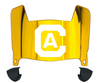 Cal Davis Aggies Mini Football Helmet Visor Shield w/ Clips - PICK VISOR & LOGO COLOR