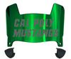 Cal Poly Mustangs Mini Football Helmet Visor Shield w/ Clips - PICK VISOR & LOGO COLOR