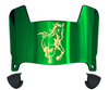 Cal Poly Mustangs Mini Football Helmet Visor Shield w/ Clips - PICK VISOR & LOGO COLOR