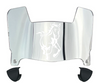 Cal Poly Mustangs Mini Football Helmet Visor Shield w/ Clips - PICK VISOR & LOGO COLOR