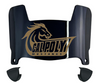 Cal Poly Mustangs Mini Football Helmet Visor Shield w/ Clips - PICK VISOR & LOGO COLOR