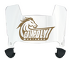 Cal Poly Mustangs Mini Football Helmet Visor Shield w/ Clips - PICK VISOR & LOGO COLOR