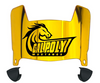 Cal Poly Mustangs Mini Football Helmet Visor Shield w/ Clips - PICK VISOR & LOGO COLOR