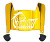 Cal Poly Mustangs Mini Football Helmet Visor Shield w/ Clips - PICK VISOR & LOGO COLOR