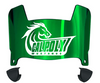 Cal Poly Mustangs Mini Football Helmet Visor Shield w/ Clips - PICK VISOR & LOGO COLOR