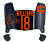 Caleb Williams Chicago Bears Mini Football Helmet Visor w/ Clips - PICK COLOR