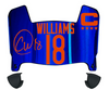 Caleb Williams Chicago Bears Mini Football Helmet Visor w/ Clips - PICK COLOR