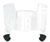 Caleb Williams Chicago Bears Mini Football Helmet Visor w/ Clips - PICK COLOR