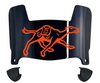 Campbell Fighting Camels Mini Football Helmet Visor Shield w/ Clips - PICK VISOR & LOGO COLOR