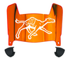 Campbell Fighting Camels Mini Football Helmet Visor Shield w/ Clips - PICK VISOR & LOGO COLOR