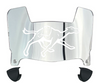 Campbell Fighting Camels Mini Football Helmet Visor Shield w/ Clips - PICK VISOR & LOGO COLOR