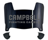 Campbell Fighting Camels Mini Football Helmet Visor Shield w/ Clips - PICK VISOR & LOGO COLOR