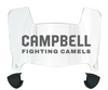 Campbell Fighting Camels Mini Football Helmet Visor Shield w/ Clips - PICK VISOR & LOGO COLOR