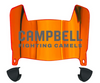 Campbell Fighting Camels Mini Football Helmet Visor Shield w/ Clips - PICK VISOR & LOGO COLOR
