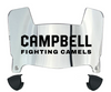 Campbell Fighting Camels Mini Football Helmet Visor Shield w/ Clips - PICK VISOR & LOGO COLOR