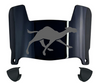 Campbell Fighting Camels Mini Football Helmet Visor Shield w/ Clips - PICK VISOR & LOGO COLOR