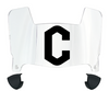 Campbell Fighting Camels Mini Football Helmet Visor Shield w/ Clips - PICK VISOR & LOGO COLOR