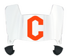 Campbell Fighting Camels Mini Football Helmet Visor Shield w/ Clips - PICK VISOR & LOGO COLOR