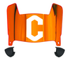 Campbell Fighting Camels Mini Football Helmet Visor Shield w/ Clips - PICK VISOR & LOGO COLOR