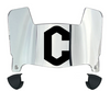 Campbell Fighting Camels Mini Football Helmet Visor Shield w/ Clips - PICK VISOR & LOGO COLOR