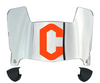 Campbell Fighting Camels Mini Football Helmet Visor Shield w/ Clips - PICK VISOR & LOGO COLOR