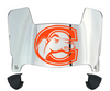 Campbell Fighting Camels Mini Football Helmet Visor Shield w/ Clips - PICK VISOR & LOGO COLOR