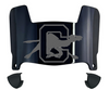 Campbell Fighting Camels Mini Football Helmet Visor Shield w/ Clips - PICK VISOR & LOGO COLOR