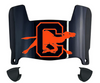 Campbell Fighting Camels Mini Football Helmet Visor Shield w/ Clips - PICK VISOR & LOGO COLOR