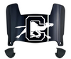 Campbell Fighting Camels Mini Football Helmet Visor Shield w/ Clips - PICK VISOR & LOGO COLOR