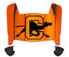 Campbell Fighting Camels Mini Football Helmet Visor Shield w/ Clips - PICK VISOR & LOGO COLOR