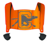 Campbell Fighting Camels Mini Football Helmet Visor Shield w/ Clips - PICK VISOR & LOGO COLOR