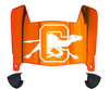Campbell Fighting Camels Mini Football Helmet Visor Shield w/ Clips - PICK VISOR & LOGO COLOR