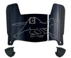 Campbell Fighting Camels Mini Football Helmet Visor Shield w/ Clips - PICK VISOR & LOGO COLOR