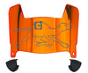 Campbell Fighting Camels Mini Football Helmet Visor Shield w/ Clips - PICK VISOR & LOGO COLOR
