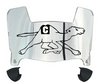 Campbell Fighting Camels Mini Football Helmet Visor Shield w/ Clips - PICK VISOR & LOGO COLOR