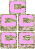 Dual Color Camo Camouflage Captain Patch Jersey C Style Football Helmet Decal - Perfect for Adult & Youth Full Size Football Helmets - PICK COLOR