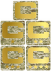 Dual Color Camo Camouflage Captain Patch Jersey C Style Football Helmet Decal - Perfect for Adult & Youth Full Size Football Helmets - PICK COLOR