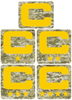 Dual Color Camo Camouflage Captain Patch Jersey C Style Football Helmet Decal - Perfect for Adult & Youth Full Size Football Helmets - PICK COLOR