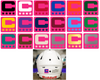 Dual Color Hot Pink Captain Patch Jersey C Style Football Helmet Decal - Perfect for Adult & Youth Full Size Football Helmets - PICK COLOR