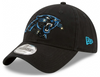Carolina Panthers Swarovski Crystal Bling Womens Black New Era Adjustable Hat