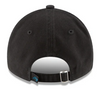 Carolina Panthers Swarovski Crystal Bling Womens Black New Era Adjustable Hat