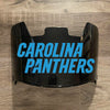 Carolina Panthers Full Size Football Helmet Visor Shield Black Dark Tint w/ Clips - PICK LOGO COLOR
