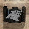 Carolina Panthers Full Size Football Helmet Visor Shield Black Dark Tint w/ Clips - PICK LOGO COLOR