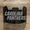 Carolina Panthers Full Size Football Helmet Visor Shield Black Dark Tint w/ Clips - PICK LOGO COLOR