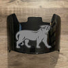Carolina Panthers Full Size Football Helmet Visor Shield Black Dark Tint w/ Clips - PICK LOGO COLOR