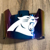 Carolina Panthers Full Size Football Helmet Visor Shield Blue Iridium Mirror w/ Clips - PICK LOGO COLOR