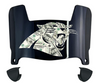 Carolina Panthers Limited Edition Mini Football Helmet Visor Shield w/ Clips - PICK VISOR & LOGO COLOR