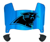 Carolina Panthers Retro Throwback Mini Football Helmet Visor Shield w/ Clips - PICK VISOR & LOGO COLOR