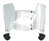 Carolina Panthers Retro Throwback Mini Football Helmet Visor Shield w/ Clips - PICK VISOR & LOGO COLOR