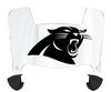 Carolina Panthers Mini Football Helmet Visor Shield w/ Clips - PICK VISOR & LOGO COLOR